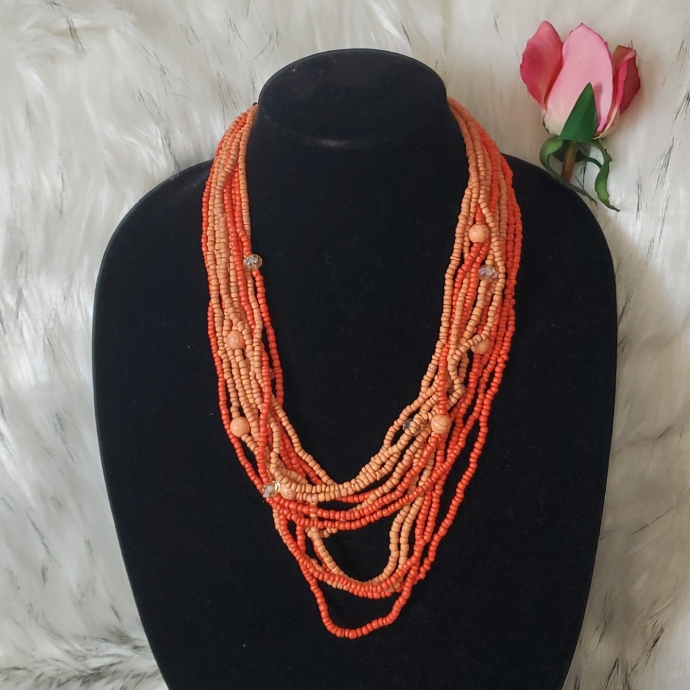 12 Layer Beaded Necklace